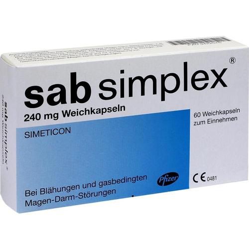 Sab Simplex 240mg Weichkapseln 60 St Pfizer Pharma bei onfy.de kaufen 09422576