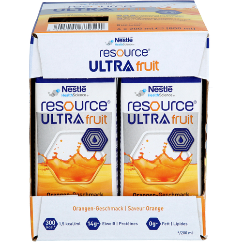Resource Ultra Fruit Orange 6x4x200 ml Nestle Health Science (Deutschland) bei onfy.de kaufen 17160699