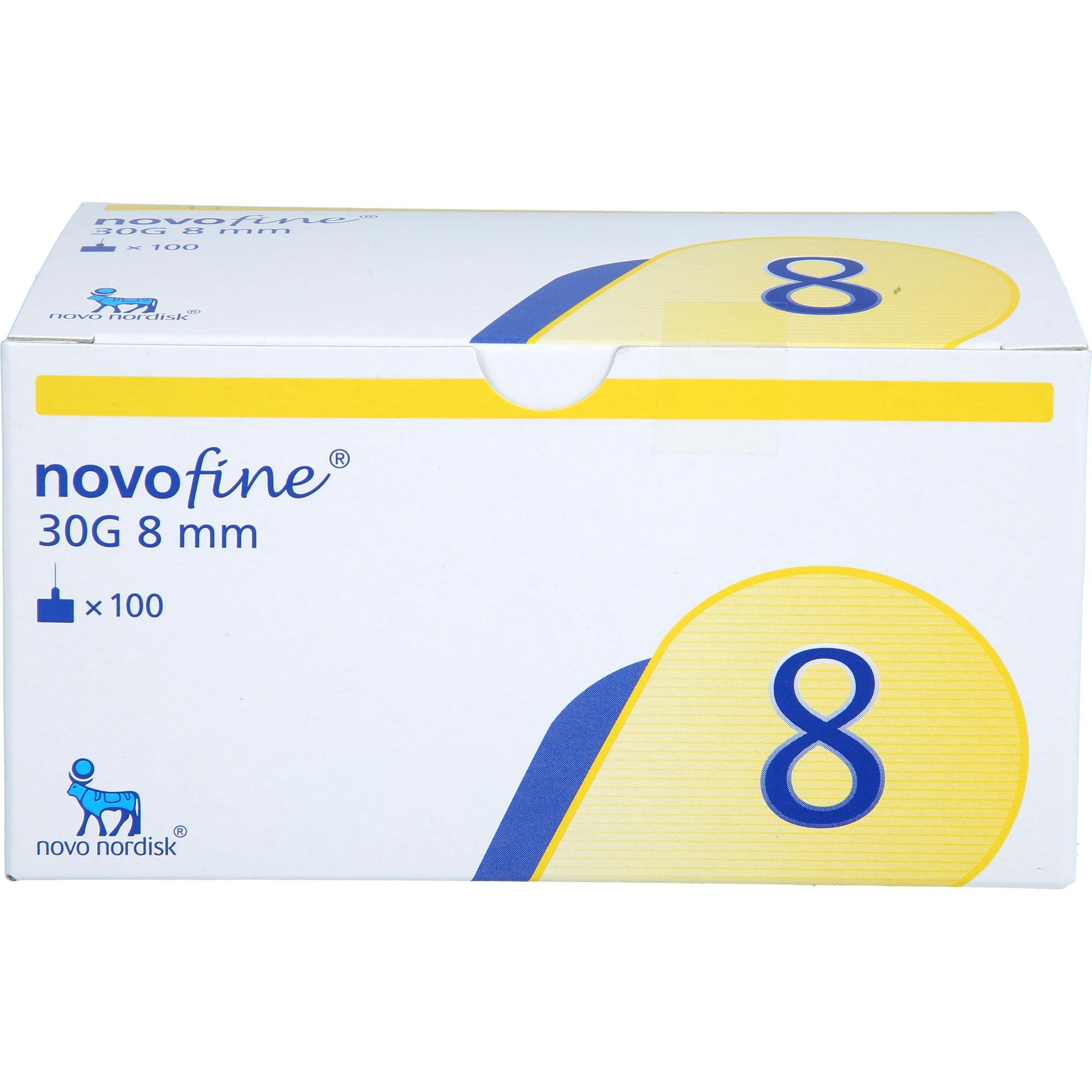 Novofine Nadeln 0.30x8 Mm 30G