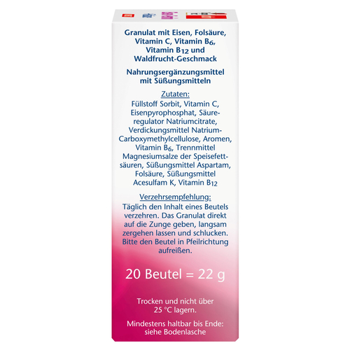 Doppelherz Eisen-Femin Direct 20 St Queisser Pharma bei onfy.de kaufen 01446577