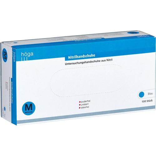Nitrilhandschuhe Blau M Puderfrei 100 St Höga-Pharm bei onfy.de kaufen 10999542