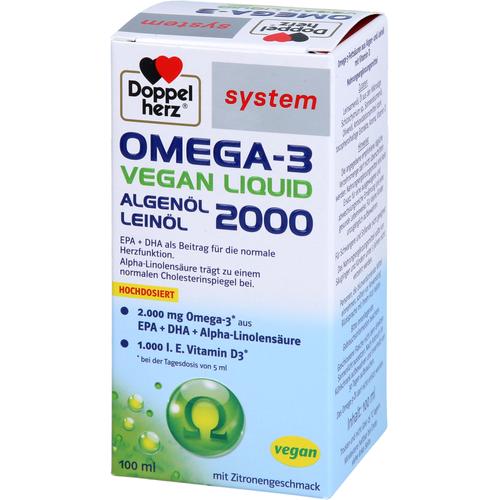 Doppelherz Omega-3 Vegan Liquid 2000 System 100 ml Queisser Pharma bei onfy.de kaufen 19294576