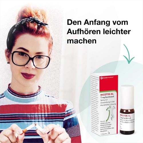 Nicotin Al 1mg/Sprühstoß Spray Z.an.i.d.mundhö Lsg 2 St ALIUD Pharma bei onfy.de kaufen 16086334
