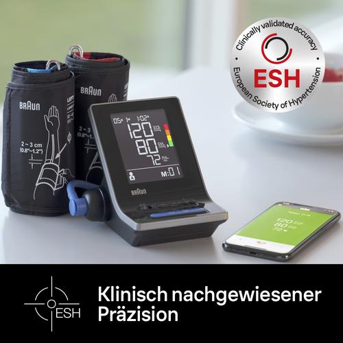 Braun ExactFit™ 5 Connect Oberarm-Blutdruckmessgerät 1 St KAZ Europe SA bei onfy.de kaufen 14285992