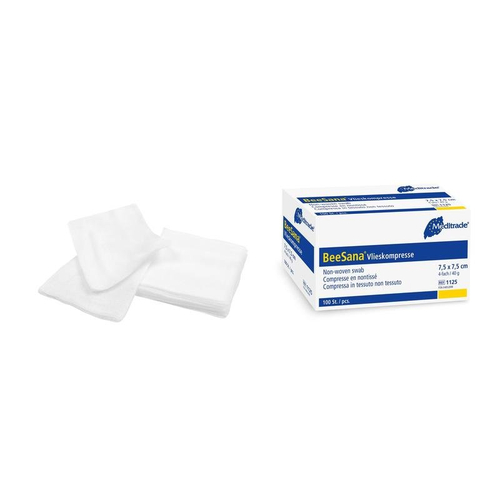 Vlieskompressen Unsteril 7.5x7.5cm 4F 40G 100 St Meditrade bei onfy.de kaufen 04852898