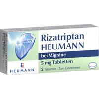 Rizatriptan Heumann bei Migräne 5 mg Tabletten null