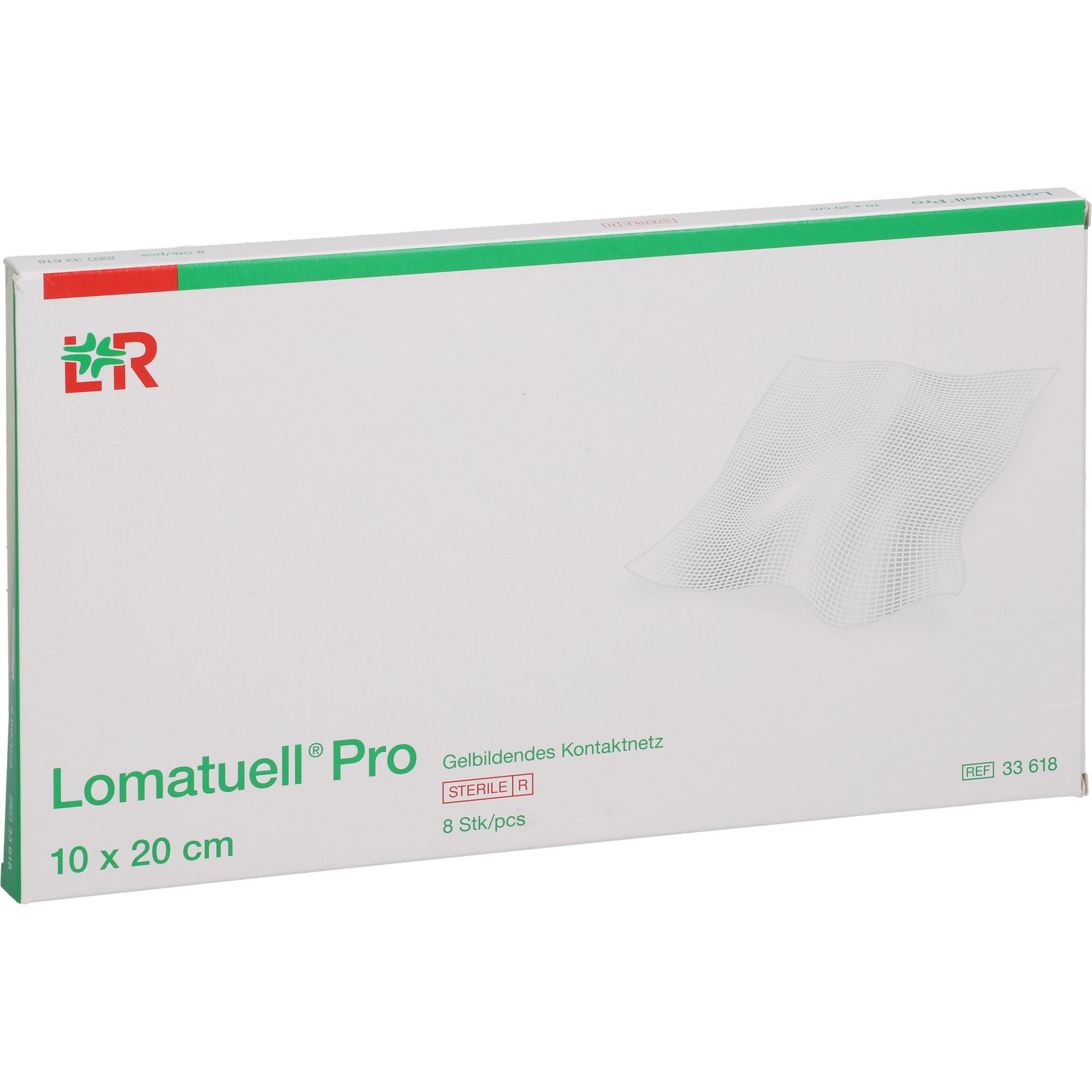 Lomatuell pro 10x20 cm Steril 8 St kohlpharma bei onfy.de kaufen 19725177