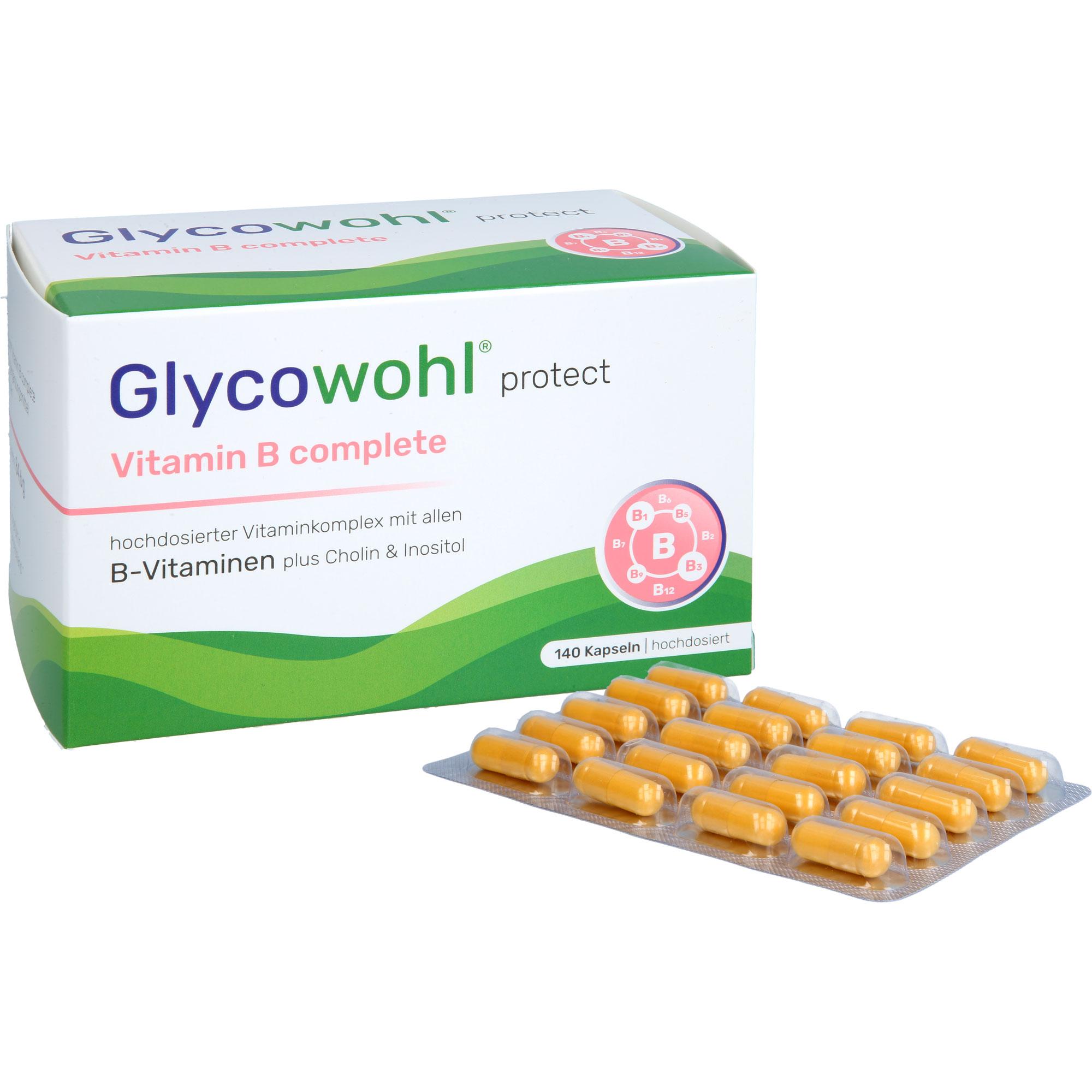 Glycowohl Vitamin B Complete + Inositol + Cholin 140 St Heilpflanzenwohl bei onfy.de kaufen 19404651