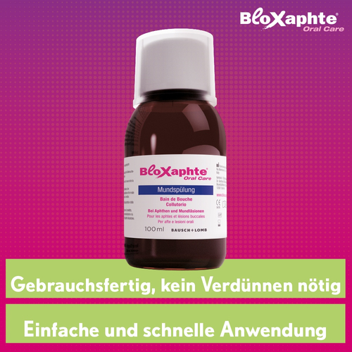 Bloxaphte Oral Care Mundspülung 100 ml Dr. Gerhard Mann bei onfy.de kaufen 13983205