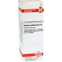Acidum Sulf D 6 null