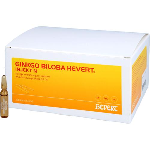 Ginkgo Biloba Hevert Injekt N 100x2 ml Hevert-Arzneimittel bei onfy.de kaufen 18092876