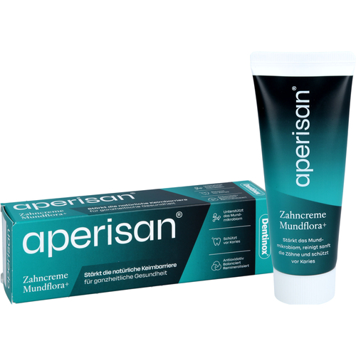 Aperisan Zahncreme Mundflora+ 75 ml Dentinox Gesellschaft für pharmazeutische Präparate bei onfy.de kaufen 19963899
