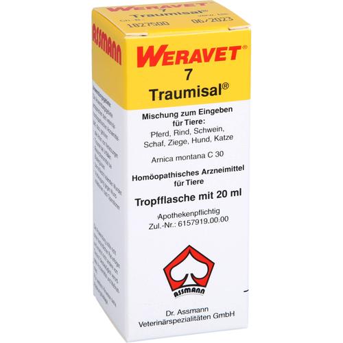 Traumisal 7 Vet 20 ml Biokanol Pharma Gmbh bei onfy.de kaufen 02538494