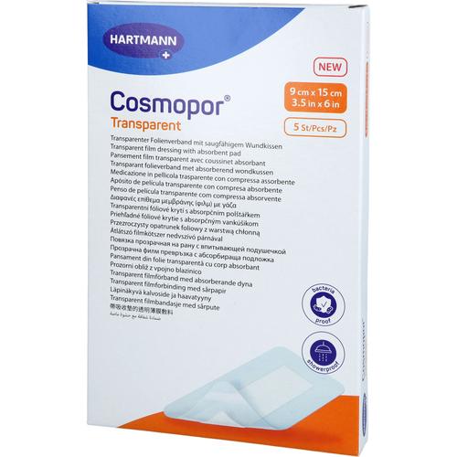 Cosmopor Transparent 9x15cm Steril 5 St PAUL HARTMANN bei onfy.de kaufen 17206183
