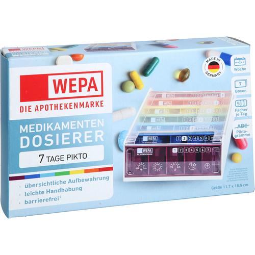 Wepa 7 Tage Wochenmagazin Regenbogen/Piktogramme 1 St WEPA Apothekenbedarf bei onfy.de kaufen 18877962