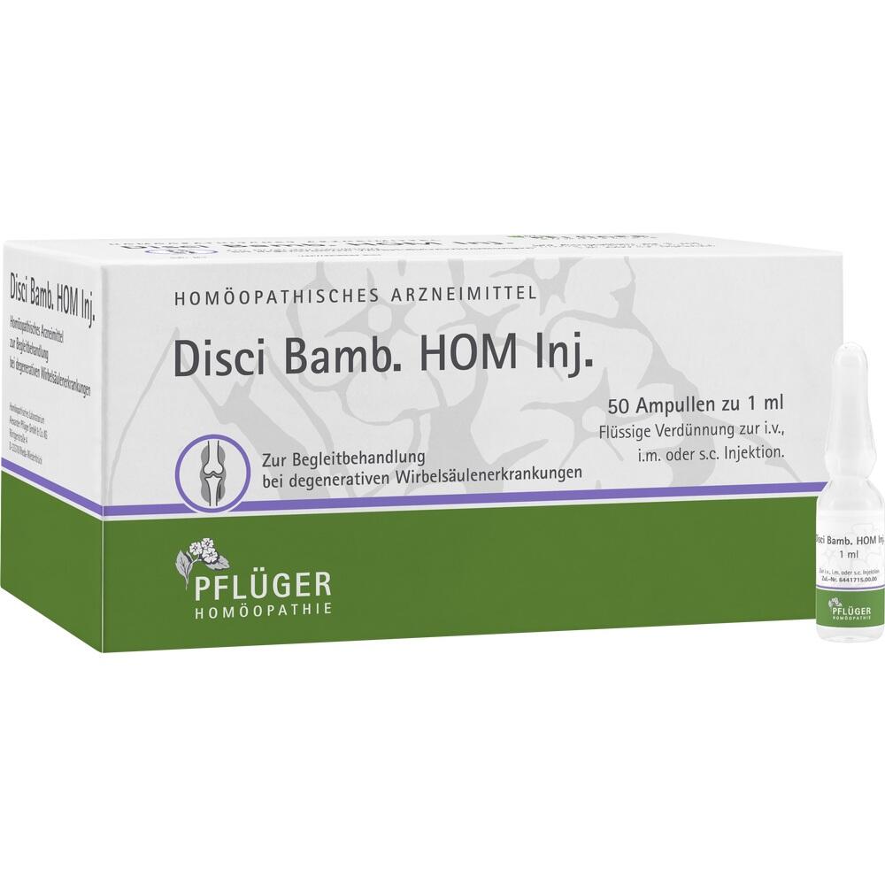 Disci Bamb Hom Inj. 1ml 50 St Homöopathisches Laboratorium Alexander Pflüger bei onfy.de kaufen 01876941