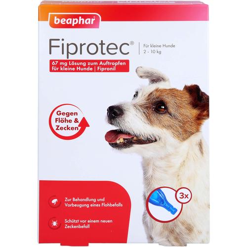 Fiprotec 67mg Kleine Hunde 3x0.67 ml Beaphar B.V. bei onfy.de kaufen 12568177