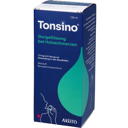 Tonsino Gurgel.b.hals.1.5mg/ml Lsg.z.anw.i.d.mundh 120 ml Aristo Pharma bei onfy.de kaufen 19129989