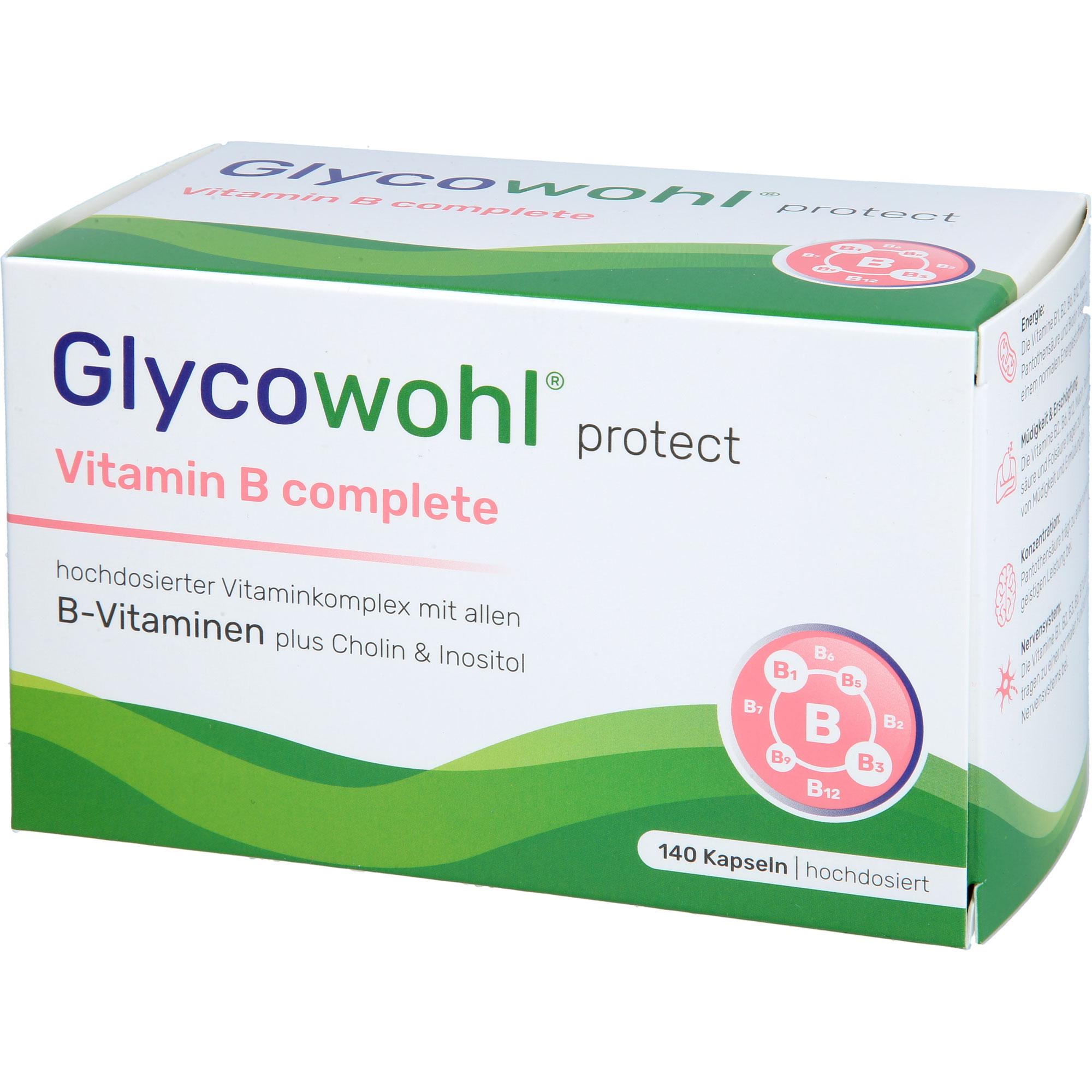 Glycowohl Vitamin B Complete + Inositol + Cholin 140 St Heilpflanzenwohl bei onfy.de kaufen 19404651