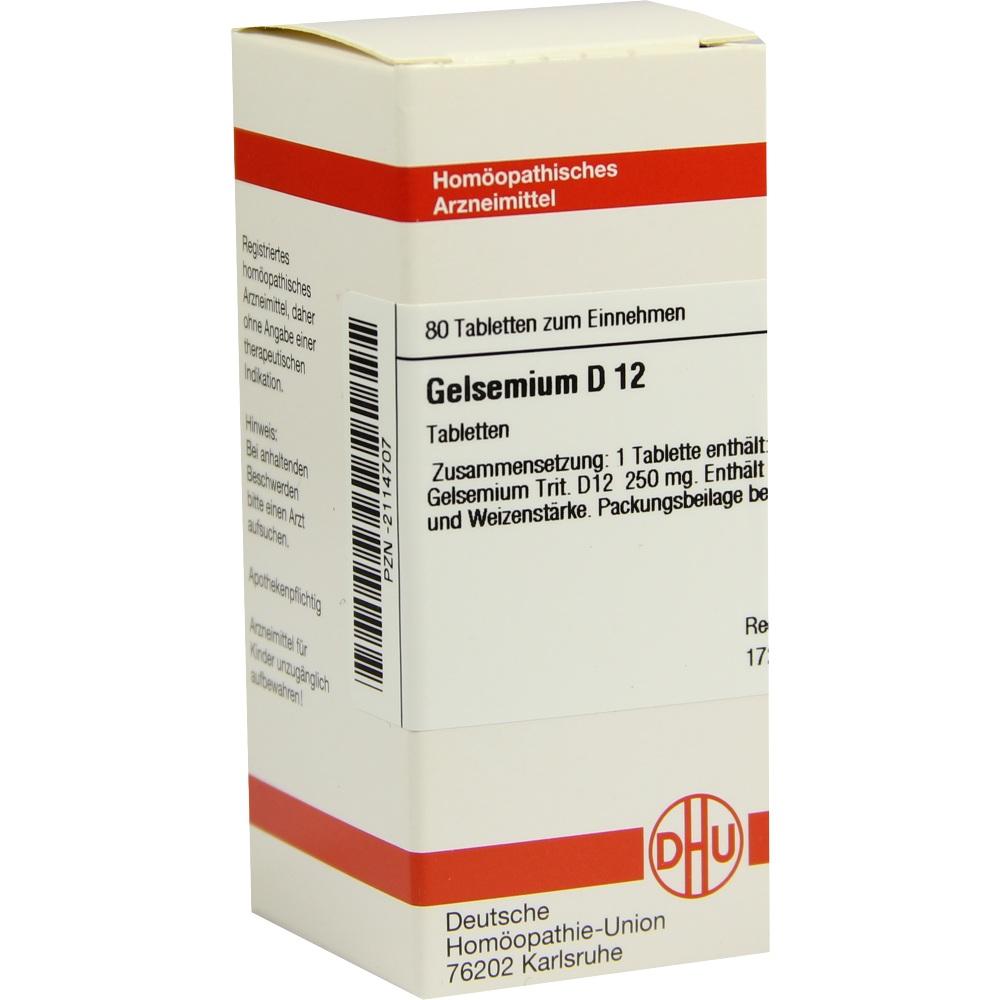 Gelsemium D12 null