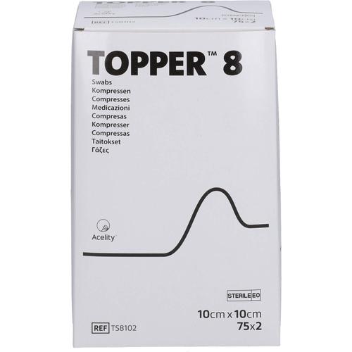 Topper 8 Kompr.10x10 cm Steril 75x2 St ToRa Pharma bei onfy.de kaufen 18913646