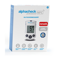 Alphacheck Professional Bzmg Mmol/L Kombipackung null