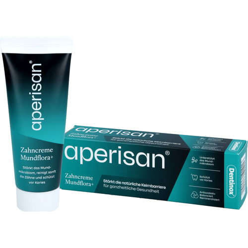 Aperisan Zahncreme Mundflora+ 75 ml Dentinox Gesellschaft für pharmazeutische Präparate bei onfy.de kaufen 19963899