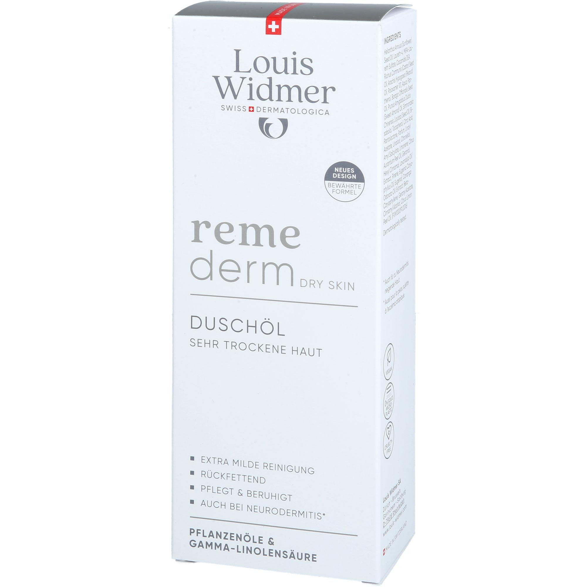 Widmer Remederm Dry Skin Duschoel 200 ml LOUIS WIDMER bei onfy.de kaufen 19395946