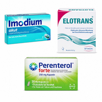 Imodium Akut 6 St + Elotrans 10 St + Perenterol forte 250 mg 20 St 2000000000473