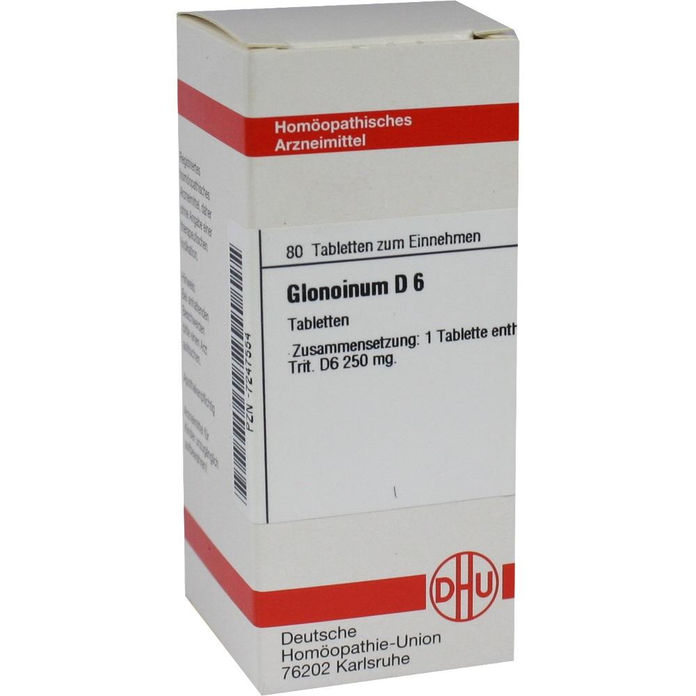 Glonoinum D 6 null