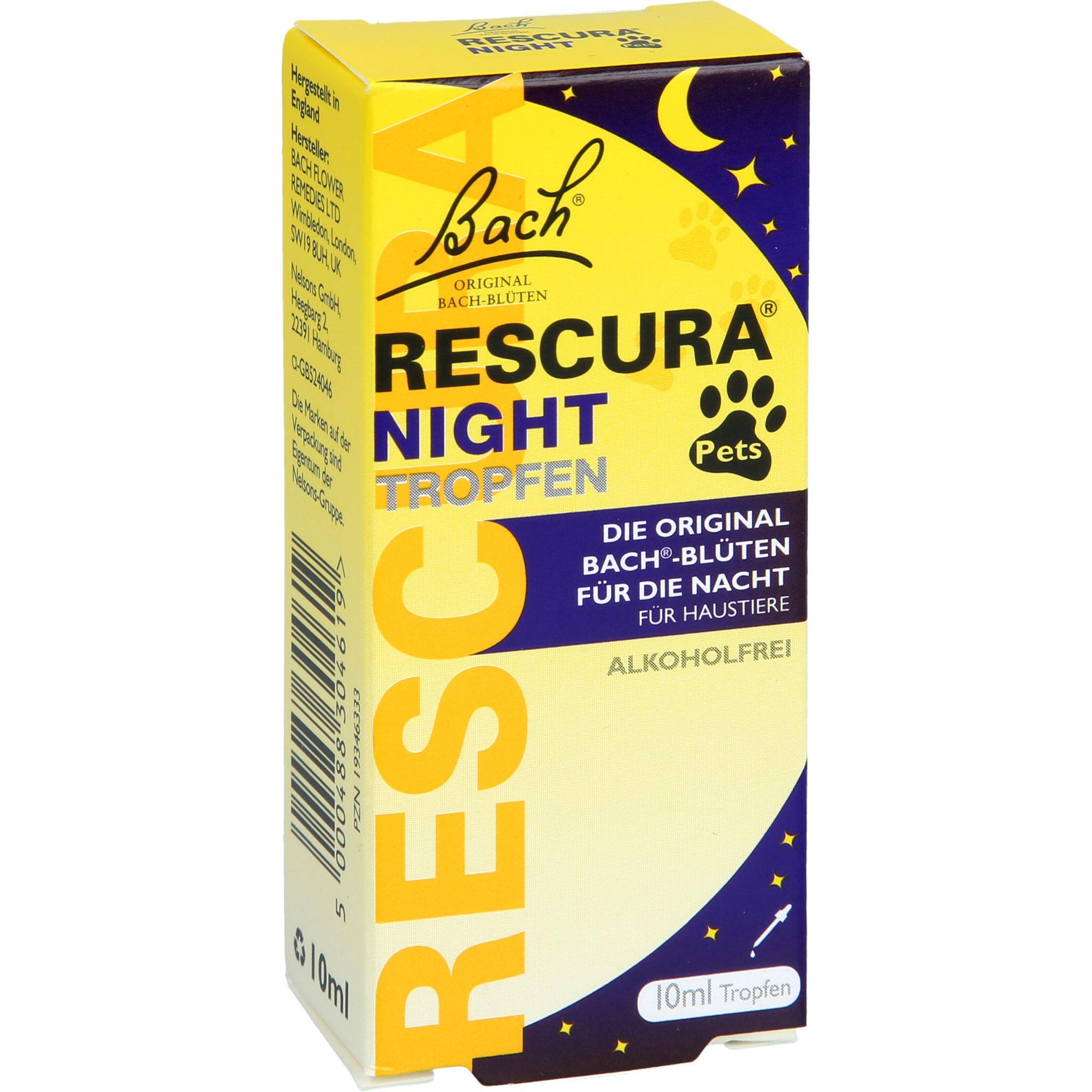 Bachblüten Original Rescura Night Pets Tr.alk.frei 10 ml Nelsons bei onfy.de kaufen 19346333