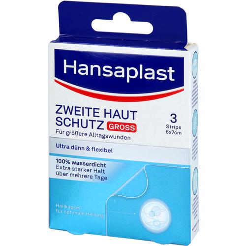Hansaplast Zweite Haut Schutz Pflaster Groß 3 St Beiersdorf bei onfy.de kaufen 18411063
