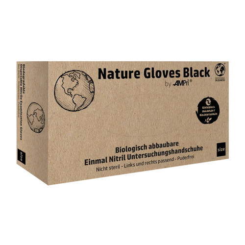 Nature Gloves Black Nitrilhandschuh M 100 St AMPri Handelsgesellschaft bei onfy.de kaufen 18782782