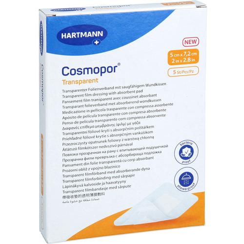 Cosmopor Transparent 5x7.2cm Steril 5 St PAUL HARTMANN bei onfy.de kaufen 17206148