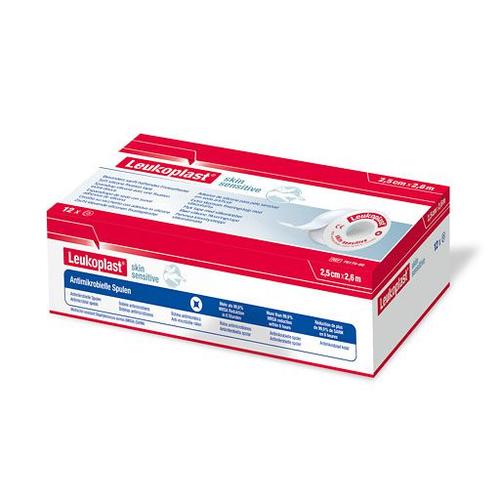 Leukoplast Skin Sensitive 2.5cmx2.6M O. Schutzring 12 St BSN medical bei onfy.de kaufen 15190905