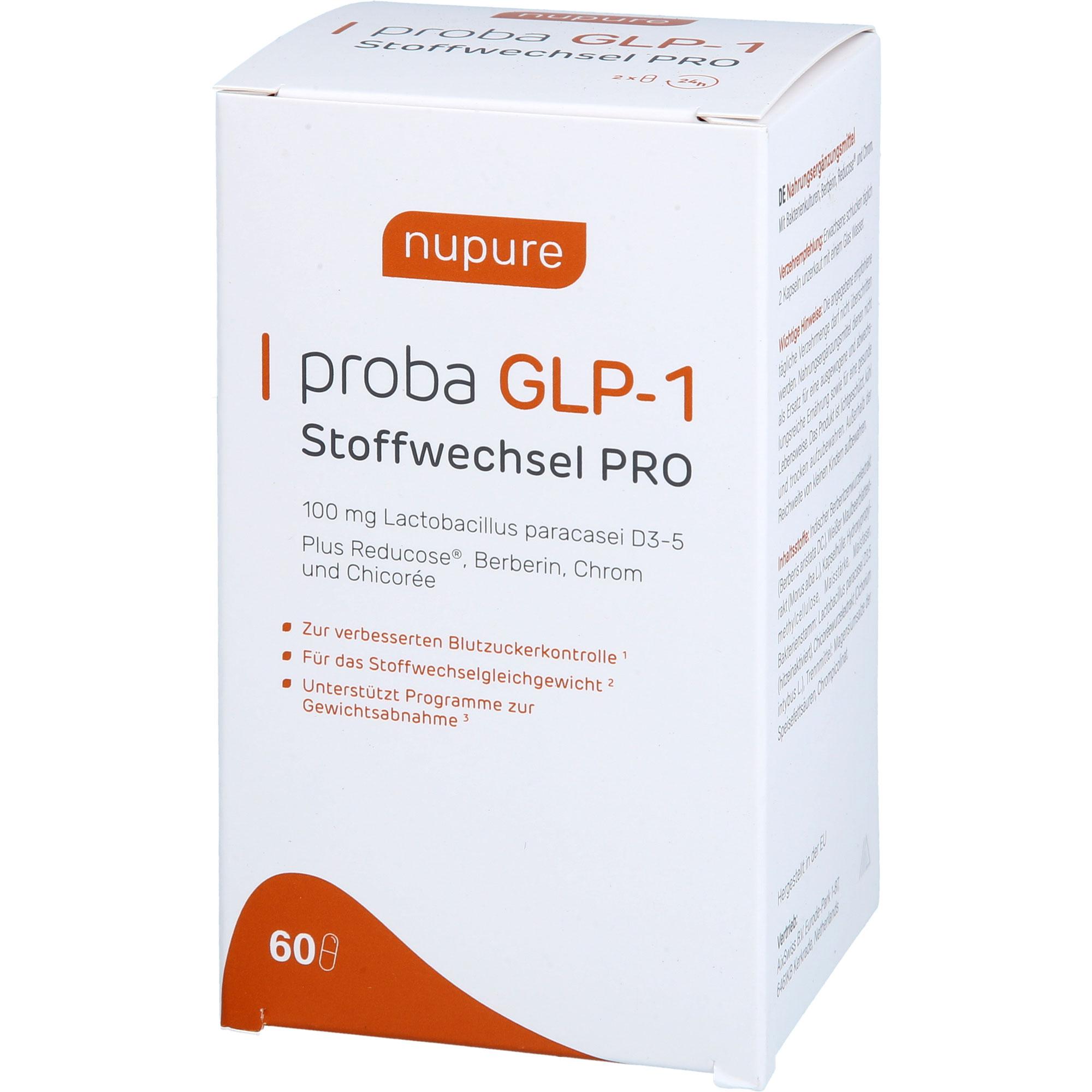 Nupure Proba Glp-1 Stoffwechsel pro 60 St AixSwiss B.V. bei onfy.de kaufen 19513446