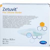 Zetuvit Plus Silicone Border Steril 12.5x12.5 cm null