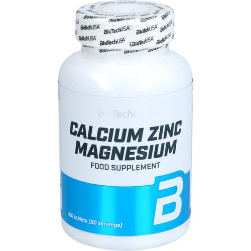Calcium Zink Magnesium Tabletten 100 St BioTechUSA Kft. bei onfy.de kaufen 19921458