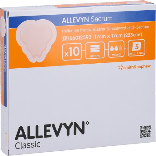 Allevyn Sacrum Klein 17x17 cm Wundverband Haftend 10 St Crosp Medical bei onfy.de kaufen 19556929