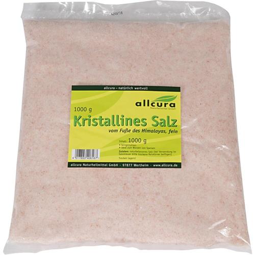Kristallines Salz Vom Fuße des Himalaya Fein Gemah 1000 g allcura Naturheilmittel bei onfy.de kaufen 08843057