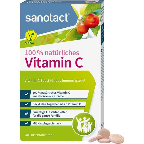 Sanotact 100% Natürliches Vitamin C 30 St sanotact bei onfy.de kaufen 17380194
