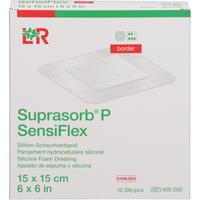 Suprasorb P Sensiflex Border 15x15 cm null