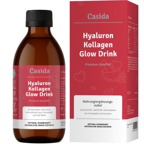 Hyaluron Kollagen Glow Drink 250 ml Casida bei onfy.de kaufen 19876893