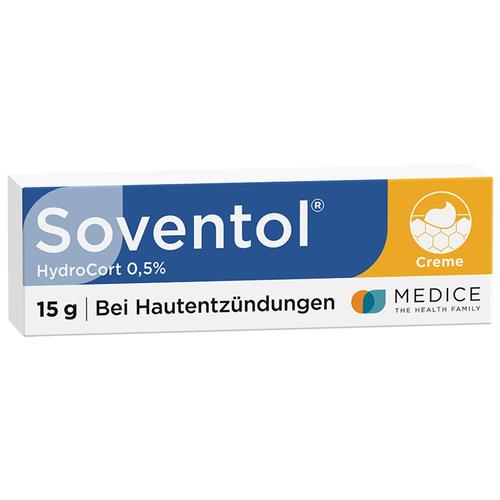Soventol HydroCort 0.5% Creme bei akuten Hautentzündungen  15 g MEDICE Arzneimittel Pütter bei onfy.de kaufen 04465121