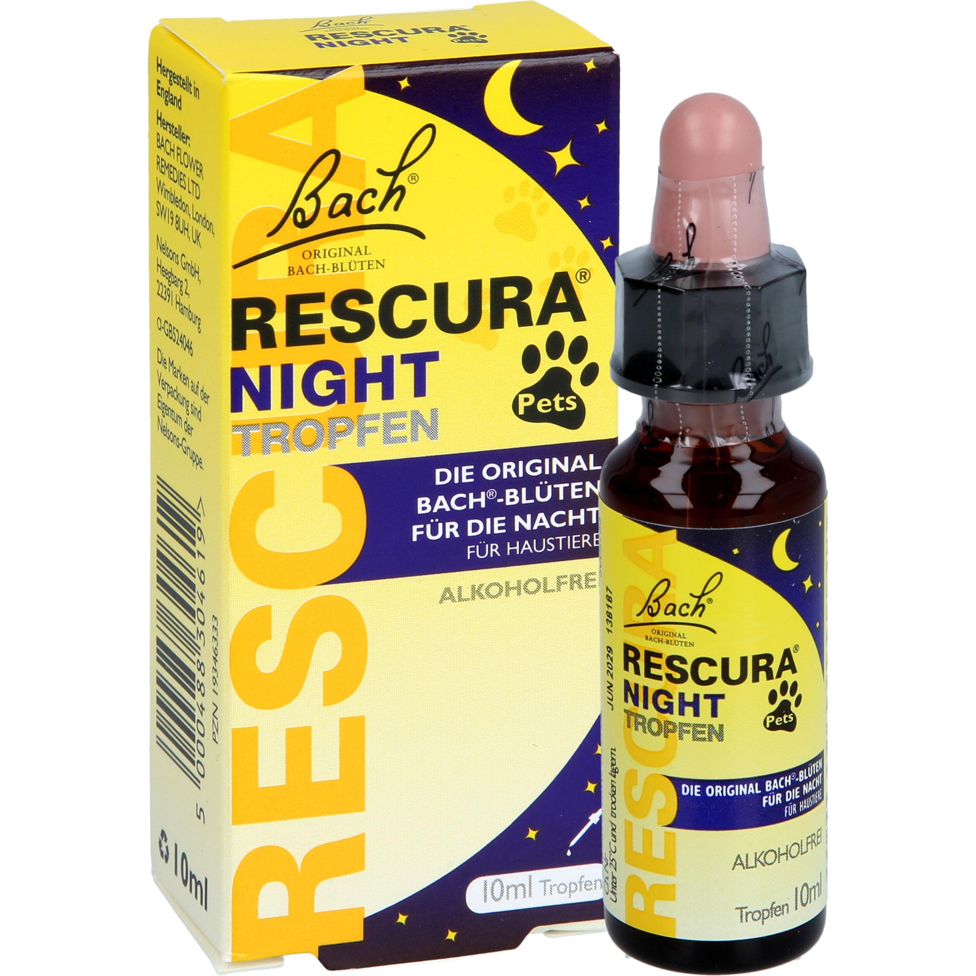 Bachblüten Original Rescura Night Pets Tr.alk.frei 10 ml Nelsons bei onfy.de kaufen 19346333