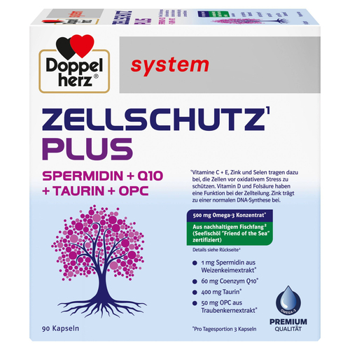 Doppelherz Zellschutz Plus Spermidin+q10+taurin+opc 90 St Queisser Pharma bei onfy.de kaufen 20087747