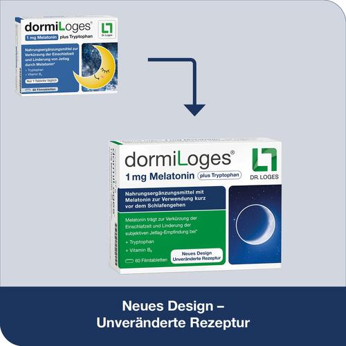 Dormiloges 1mg Melatonin Plus Tryptophan 30 St Dr. Loges bei onfy.de kaufen 17544974