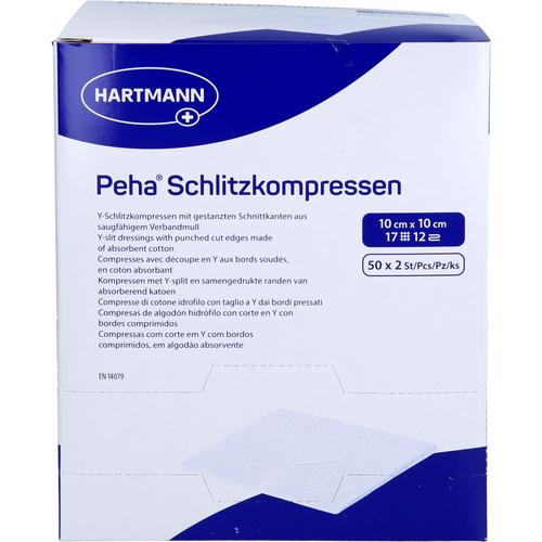 Peha Schlitzkompresse Steril 10x10cm 50x2 St PAUL HARTMANN bei onfy.de kaufen 18445754