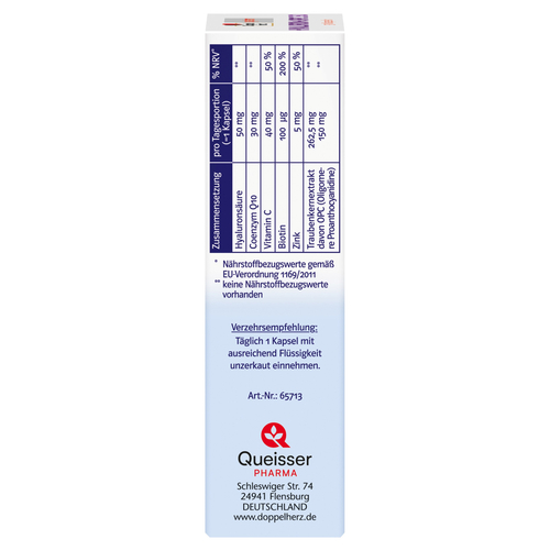 DOPPELHERZ Hyaluron+OPC system Kapseln 30 St  30 St Queisser Pharma bei onfy.de kaufen 18794696