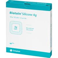 Biatain Silicone Ag Schaumverband 10x10cm null